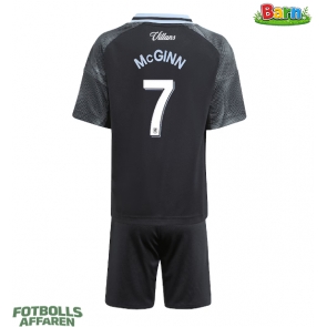 Aston Villa John McGinn #7 Bortaställ Barn 2025-26 Kortärmad (+ Korta byxor)